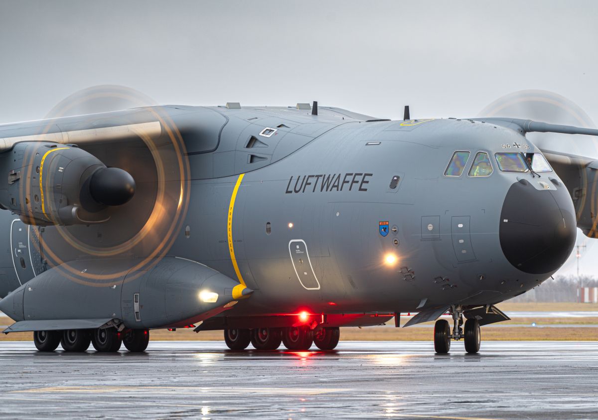 Luftwaffe A400M à Montpellier, LFMT
